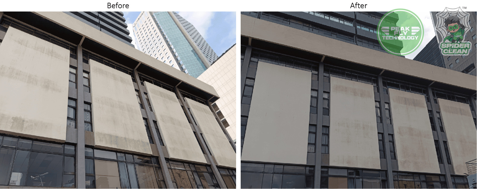 Peak Fly Technology (M) Sdn. Bhd. | Project - High-Rise Building & Facade Cleaning